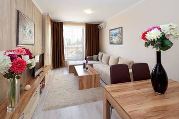 Фото номера Апартаменты с 1 спальней Апарт-отели Villa Sardinia Apartments г. Свети-Влас 9