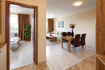 Фото номера Апартаменты с 1 спальней Апарт-отели Villa Sardinia Apartments г. Свети-Влас 12