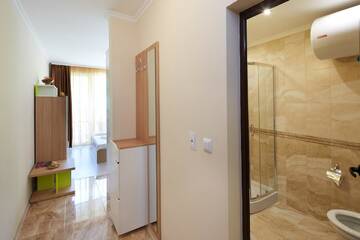 Фото номера Номер-студио с двуспальной кроватью Апарт-отели Villa Sardinia Apartments г. Свети-Влас 4