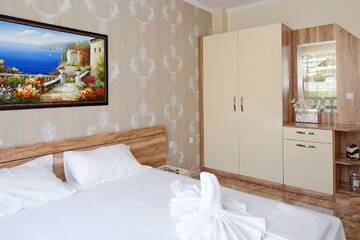 Фото номера Стандартный двухместный номер с 1 кроватью Апарт-отели Villa Sardinia Apartments г. Свети-Влас 2