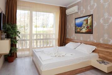 Фото номера Стандартный двухместный номер с 1 кроватью Апарт-отели Villa Sardinia Apartments г. Свети-Влас 3