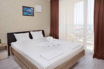 Фото номера Апартаменты с 2 спальнями Апарт-отели Villa Sardinia Apartments г. Свети-Влас 9