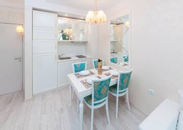 Фото номера Апартаменты с 1 спальней и балконом (для 3 взрослых) Апарт-отели Harmony Suites Saint Vlas г. Свети-Влас 2