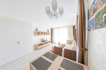 Фото номера Апартаменты с 1 спальней и балконом (2 взрослых + 2 детей) Апарт-отели Harmony Suites Saint Vlas г. Свети-Влас 8