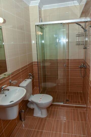 Фото номера Апартаменты Делюкс с видом на море Апарт-отели OLYMP Aparthotel г. Свети-Влас 5