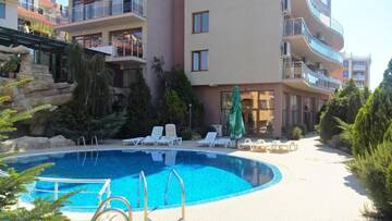 Фото номера Апартаменты-студио Апарт-отели Villa Reni Sveti Vlas, sea view studio г. Свети-Влас 12