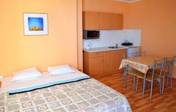 Фото номера Апартаменты с 1 спальней, вид на сад Апарт-отели Sineva Del Sol Apartments г. Свети-Влас 35