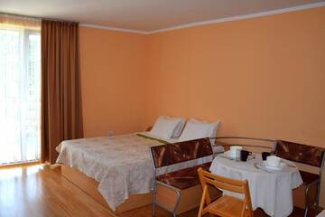 Фото номера Апартаменты с 1 спальней, вид на сад Апарт-отели Sineva Del Sol Apartments г. Свети-Влас 66
